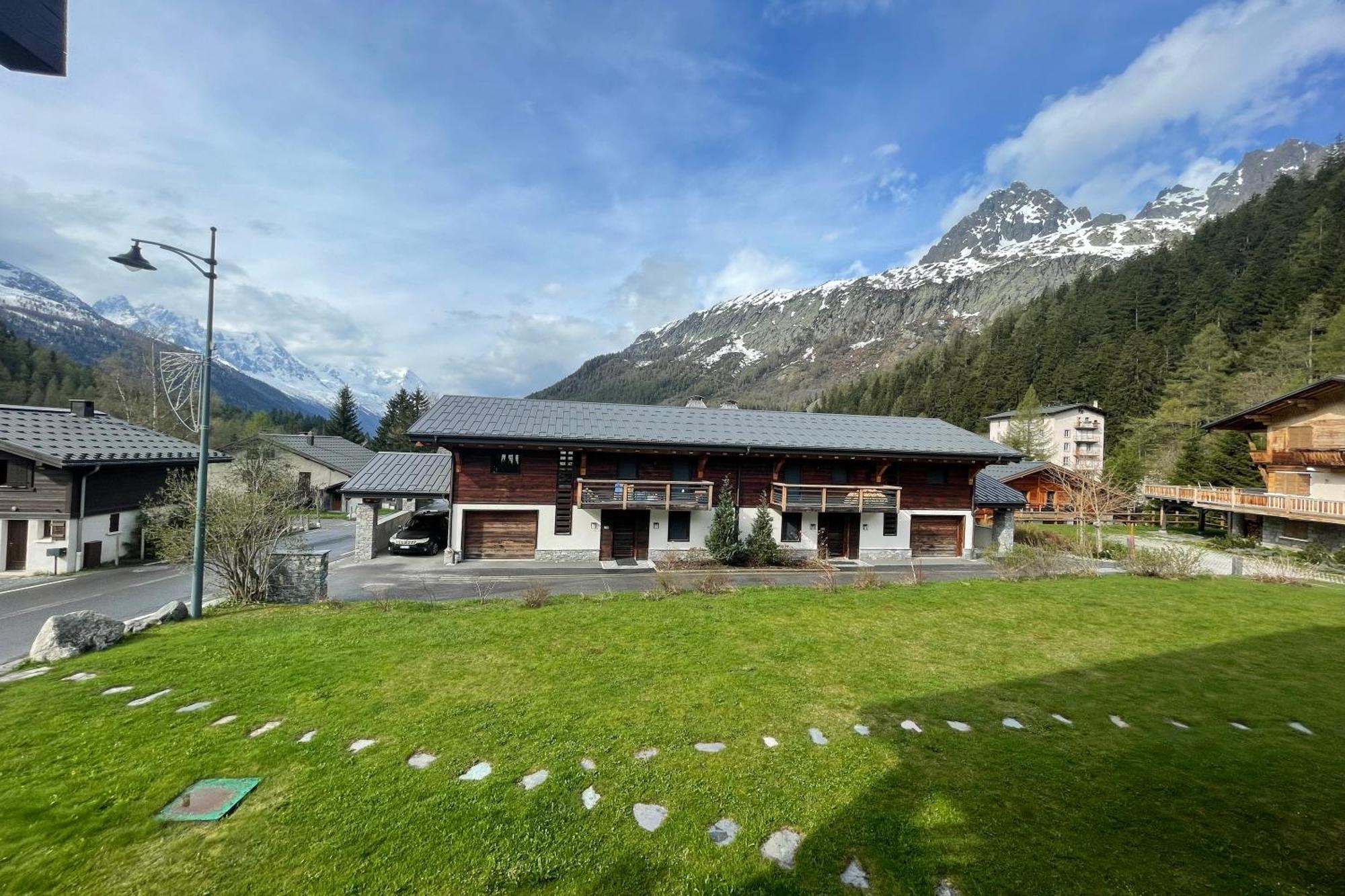Sunny Nest - View Of Mb Montroc - Happy Rentals Chamonix Eksteriør bilde